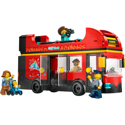 Конструктор Lego City 60407 Красный двухэтажный экскурсионный автобус 01
